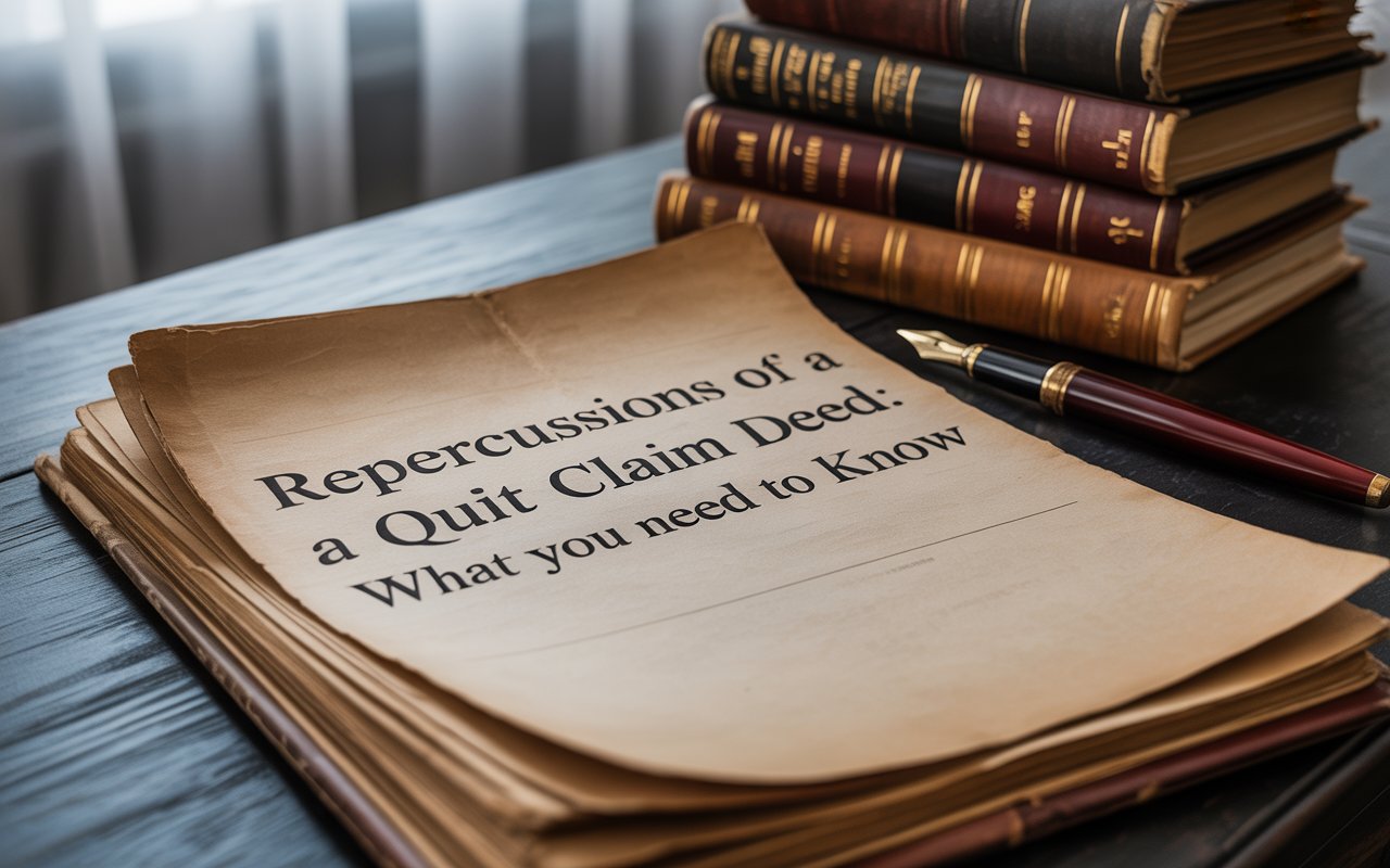 repercussions of a quit claim deed